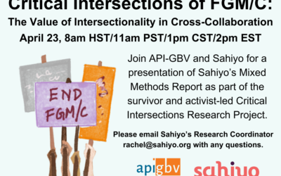 Critical Intersections of FGM/C: The Value of Intersectionality in Cross-Collaboration